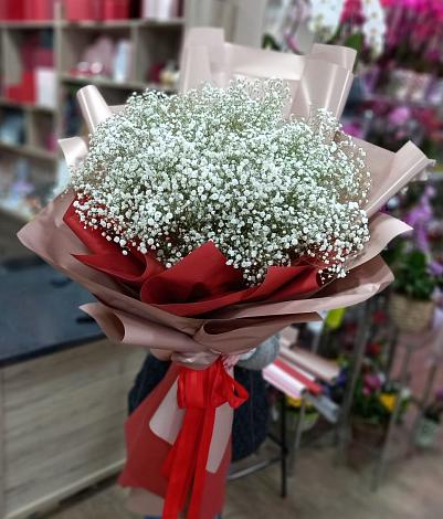 Букет цветов из: Гипсофила в Жерновце