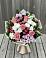 Букет цветов из: Альстромерии, Гвоздики, Розы и Хризантемы в Жерновце