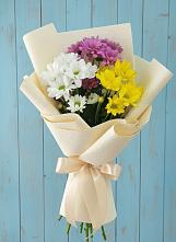 Букет цветов из:  Хризантемы в Жерновце