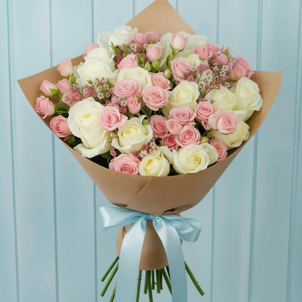 Букет цветов из: Розы в Жерновце