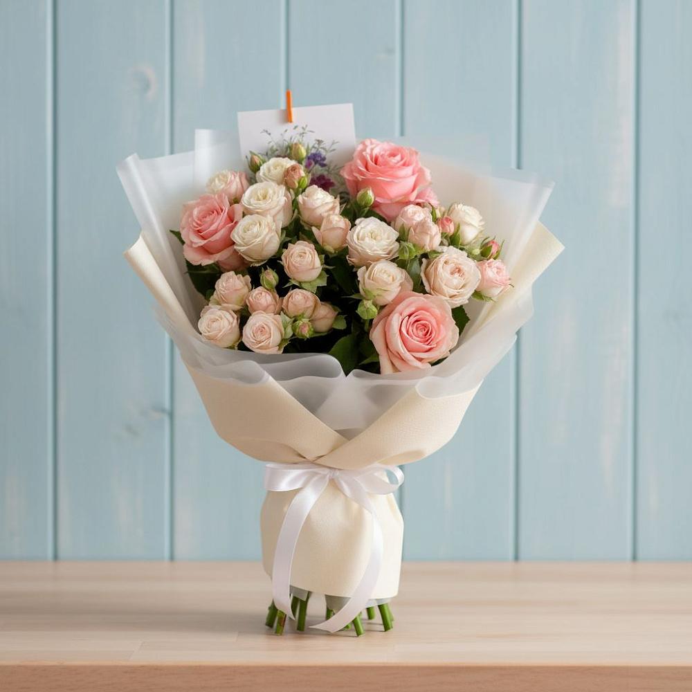 Букет цветов из: Розы в Жерновце