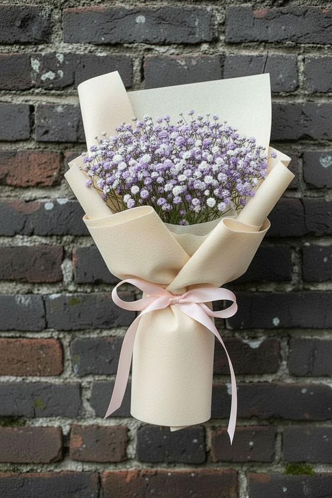 Букет цветов из: Гипсофила в Жерновце