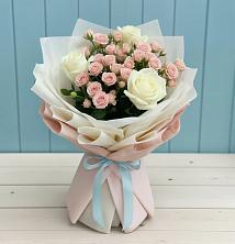 Букет цветов из:  Розы в Жерновце