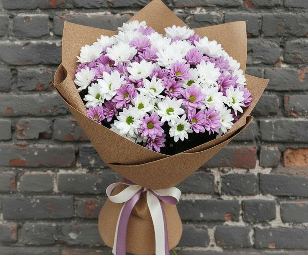 Букет цветов из: Хризантемы в Жерновце