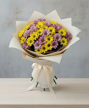 Букет цветов из:  Хризантемы в Жерновце