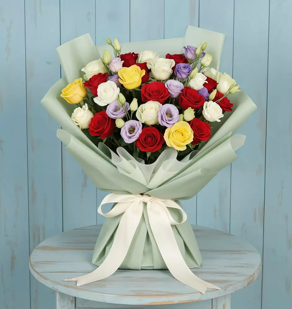 Букет цветов из: Розы в Жерновце