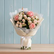 Букет цветов из:  Розы в Жерновце