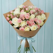 Букет цветов из:  Розы в Жерновце